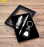 Набор подарочный 3 в 1 "Презент для Вас" (ручка, нож-штопор, брелок)