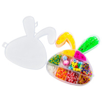 Набор для плетения из резинок "Кролик" 600 шт