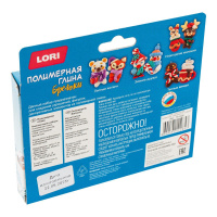 Набор для творчества из полимерной глины Брелоки "Лесные жители" 10+