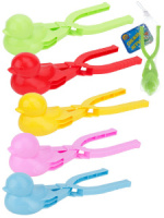 Форма для снега 200мм "СНЕГИРЬ" в сетке, цвет микс