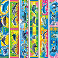 Закладка магнитная "Дельфины"