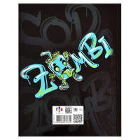 Дневник старш кл. обл. 7БЦ "Зомбо банка" глянц.лам., тисн.фольгой, 48л.