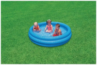 Бассейн надувной 114*25см "Голубой кристалл" ТМ INTEX
