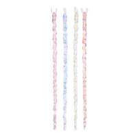 Подвесное украшение 30см "Сосулька" , ассорти цветов