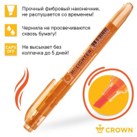 Набор текстовыделителей CROWN 4 цв. ароматизированные