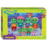 Пазлы  160 элементов  230*330мм.  "Черепашки" (0+ Медиа)