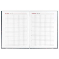 Алфавитная книга А6  80л 7БЦ "Розовые маки" вырубка, лин.