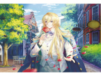 Живопись по номерам с акрилом 40*50см "Аниме. Запах розы"