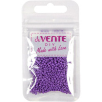 Бисер круглый "deVENTE. Opaque"  2 мм, 10гр, стекло, матовый, фиолетовый