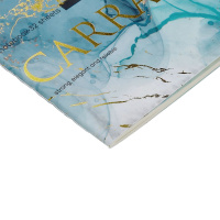 Записная книжка А6  32л. картон, мягк.пер. "Carrara. Bright" лин.