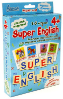 Игра настольная "Super English" 4+