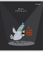 Тетрадь А5 48л кл. Проф-Пресс "Mini friends" белизна 100%