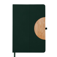Ежедневник недат. А5 136л., тв.пер., иск.кожа "Bosforo. Зеленый" ляссе
