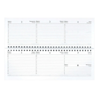 Планинг дат. 2026г 290*100мм 64л., картон, гребень "Вороной конь"