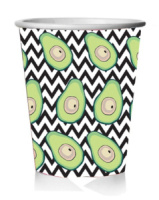 Стакан бум. "Авокадо" 250 мл, 6 шт. еврослот
