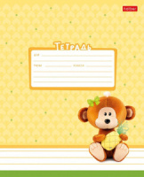 Тетрадь А5 12л лин. Hatber "Сафарики" 5 диз.в блоке, белизна 100%