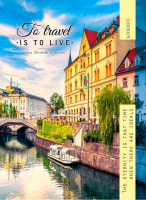 Блокнот А6  40л  "Путешествие по набережной" гребень, клетка