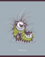 Тетрадь А5 48л кл. Альфа-Тренд "Сарказм" твин УФ-лак, белизна 100%