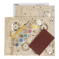 Изготовление модели из дерева "Мотоцикл"