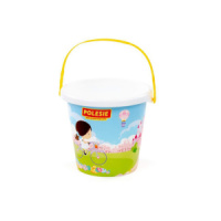 Ведро 1л с рисунком, цвет ассорти