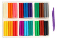 Пластилин 18цв 270гр. Фантазия, восковой, со стеком, карт.упак.