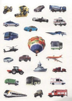 Альбом наклеек А5 8 стр., "100 наклеек. Транспорт" Альбом наклеек А5 8 стр., "100 наклеек. Транспорт"