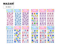 Наклейки декоративные "Ассорти" 9*21,5см