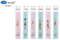 Линейка 20 см пластик. Аниме