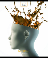 Тетрадь А5  96л кл. ПЗБМ "Полет мысли" мат.лам., УФ-лак брайль, фольга, белизна 100%