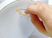 Набор для вышивания крестиком "Дед Мороз" 5+