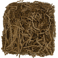 Наполнитель бумажный 50гр, 3 мм,  крафт темный