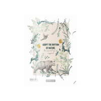 Набор из 4 папок- уголков  А4 Natural Life, ассорти