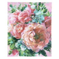 Фотоальбом 200 фото 10*15см Пионы