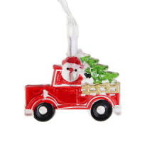 Гирлянда на батарейках 2м 10LED "Грузовичок Деда Мороза" светодиодная, 2xАА