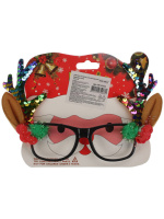 Карнавальные очки "Олени" 21*15см 3 дизайна