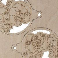 Роспись Елочные игрушки Щенячий патруль "Гончик, Маршалл и Крепыш" 5+