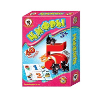 Игра обучающая Умные игры "Цифры" 40 карточек 3+