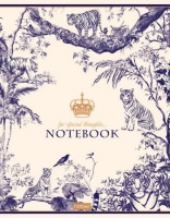 Тетрадь А5 48л кл. Hatber "Царство джунглей" софт-тач, тисн, зап.оборот, 5диз.в блоке