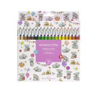 Фломастеры  36цв "BV. Happycolor"