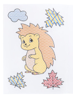 Раскраска "Большая водная раскраска для малышей. В лесу" А4 16стр.