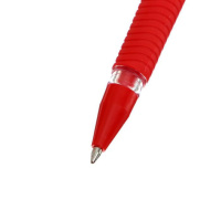 Ручка гелевая PENSAN SOFT GEL 0,7мм, синяя, черная, красная, рез.грип/ 60шт.дисплей/