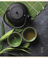 Тетрадь А5  96л кл. ПЗБМ "Чай&Кофе"твин-лак, белизна 100%