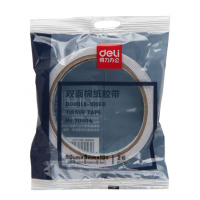 Скотч 2 сторон.  9мм* 9 м,  80мкм, /уп. 2шт./