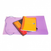 Папка на резинке А5 0,5мм, архивная, 25мм, Cristal ассорти