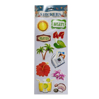 Набор наклеек объемные "Ассорти", 24*10см