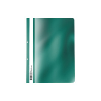 Скоросшив. пласт. прозр. верх. Glossy Ice Metallic, с перфорацией 0,12/0,18мм ассорти