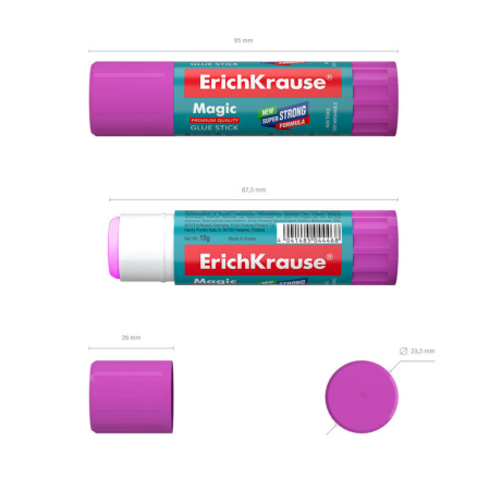 Клей карандаш Erich Krause MAGIC 15 гр.