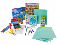 Набор ПЕРВОКЛАССНИКА в подар.коробке "Учись с удовольствием! Светофор"