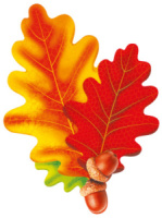 Вырубная фигурка 23*22см "Дуб"