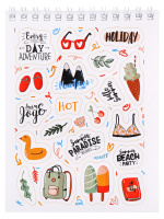 Альбом наклеек А6 8 стр., "Моё лето"